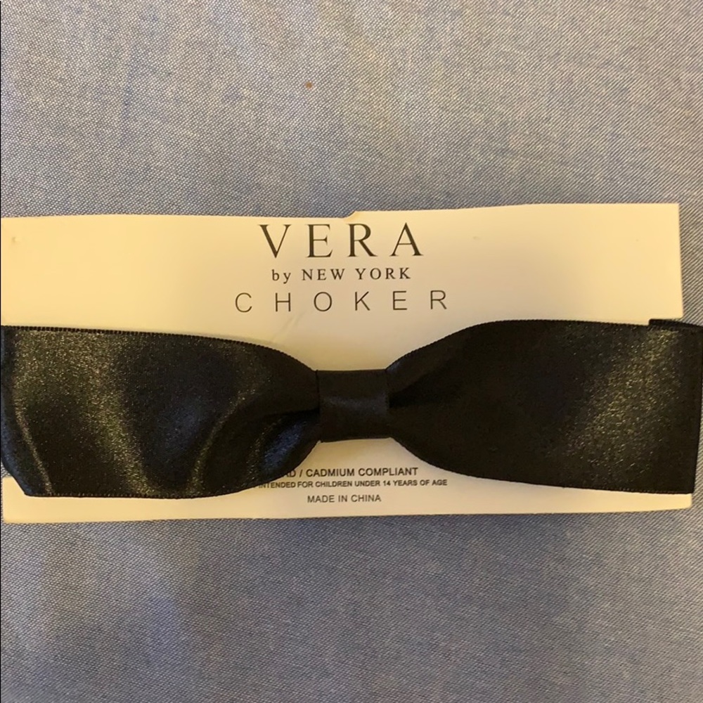 Vera Wang Tuxedo Choker